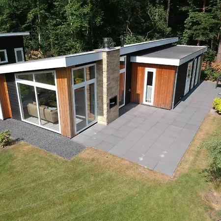 Chalet Modern Chalet With A Dishwasher, Near A Pond Oldebroek
